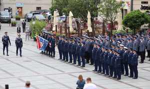 wprowadzenie pierwszego Zastępcy Komendanta Wojewódzkiego Policji inspektora Macieja Kubiaka