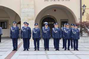 kadra kierownicza Komendy Miejskiej Policji w Tarnowie