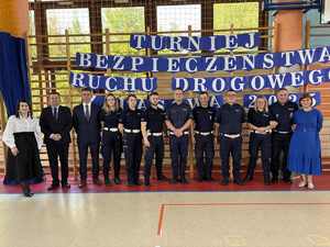 Policjanci WRD KMP Tarnów, Dyrekcja oraz zaproszeni goście