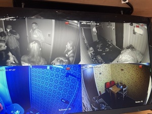 ekran z wizją do wnętrza Escapetrucka