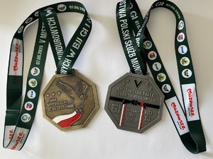 Złoty i srebrny medal