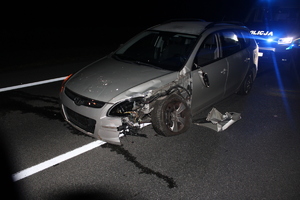 uszkodzony samochód