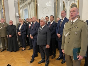 Ceremonia objęcia obowiązków Komendanta Miejskiego Policji w Tarnowie