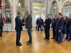 Ceremonia objęcia obowiązków Komendanta Miejskiego Policji w Tarnowie