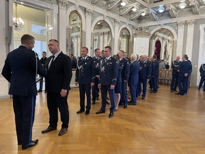 Ceremonia objęcia obowiązków Komendanta Miejskiego Policji w Tarnowie