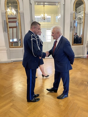 Ceremonia objęcia obowiązków Komendanta Miejskiego Policji w Tarnowie