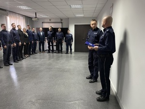 Gratulacje dla policjantów za ich osiągnięcia