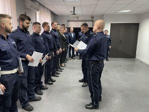Gratulacje dla policjantów za ich osiągnięcia