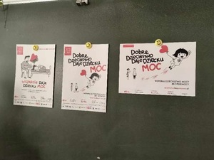 Policjanci podczas prelekcji