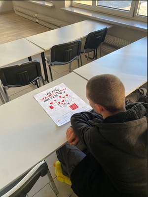 Policjanci podczas prelekcji