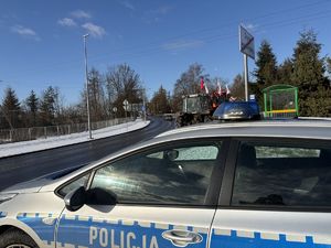 zabezpieczenie protestu rolników