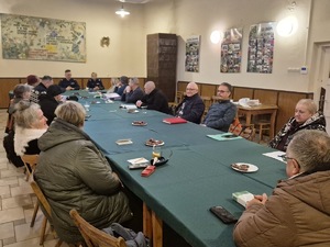 spotkanie na terenie ROD - Dzielnicowy Bliżej Nas