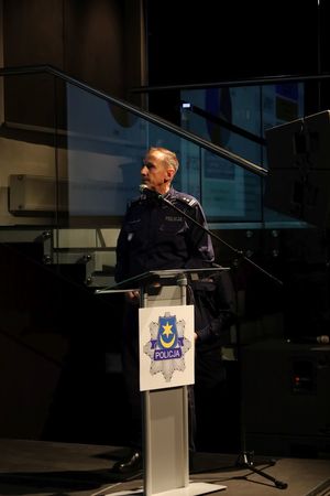Narada Roczna Komendy Miejskiej Policji w Tarnowie (5) Komendant K. Ryba