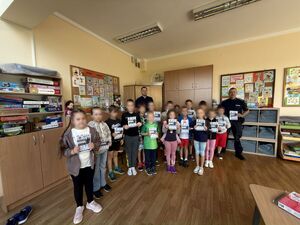 Prelekcje w szkole w Łękawicy