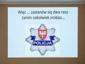 prelekcje prowadzone przez dzielnicowych