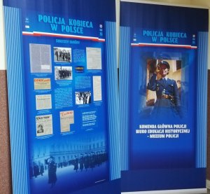 Wystawa z okazji 95-lecia Kobiet w Policji Państwowej w Tarnowie