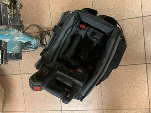 Torba z odzyskanymi elektronarzędziami