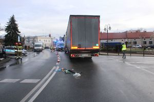 Miejsce wypadku w Żabnie, Tył naczepy