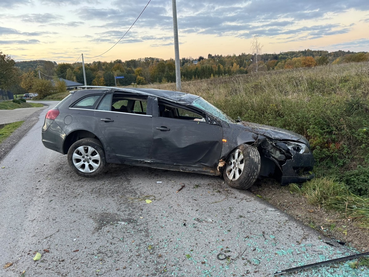 Nietrzeźwy kierowca uciekał przed policją w okolicach Tarnowa